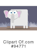 Elephant Clipart #94771 by Qiun