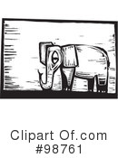 Elephant Clipart #98761 by xunantunich