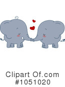 Elephants Clipart #1051020 by BNP Design Studio