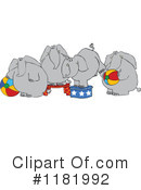 Elephants Clipart #1181992 by djart