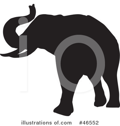 Royalty-Free (RF) Elephants Clipart Illustration by KJ Pargeter - Stock Sample #46552