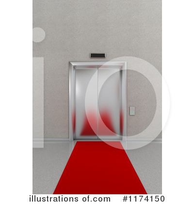 Royalty-Free (RF) Elevator Clipart Illustration by stockillustrations - Stock Sample #1174150