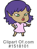Elf Clipart #1518101 by lineartestpilot