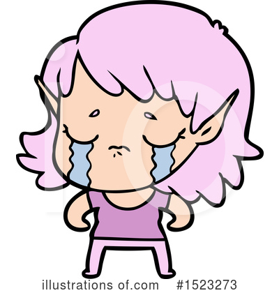 Royalty-Free (RF) Elf Clipart Illustration by lineartestpilot - Stock Sample #1523273