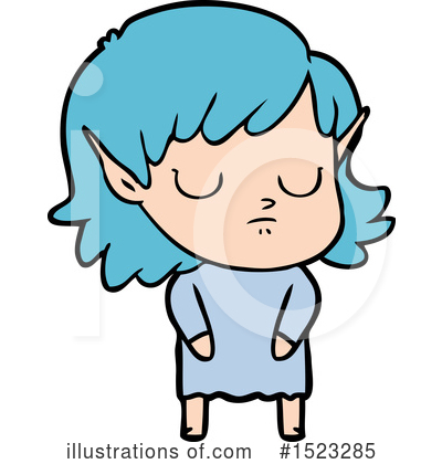 Royalty-Free (RF) Elf Clipart Illustration by lineartestpilot - Stock Sample #1523285