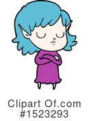 Elf Clipart #1523293 by lineartestpilot