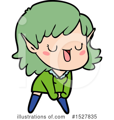 Royalty-Free (RF) Elf Clipart Illustration by lineartestpilot - Stock Sample #1527835