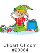 Elf Clipart #20084 by Maria Bell