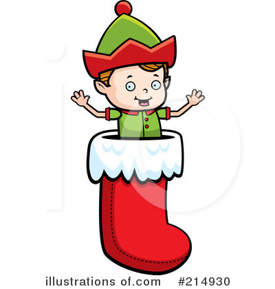 Royalty-Free (RF) Elf Clipart Illustration by Cory Thoman - Stock Sample #214930