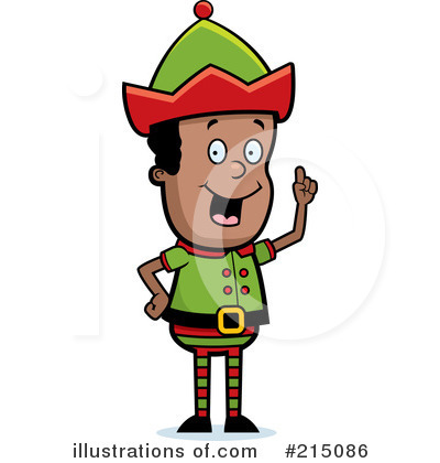 Royalty-Free (RF) Elf Clipart Illustration by Cory Thoman - Stock Sample #215086