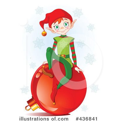 Royalty-Free (RF) Elf Clipart Illustration by Pushkin - Stock Sample #436841