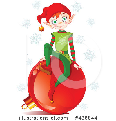 Royalty-Free (RF) Elf Clipart Illustration by Pushkin - Stock Sample #436844