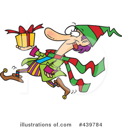 Royalty-Free (RF) Elf Clipart Illustration by toonaday - Stock Sample #439784