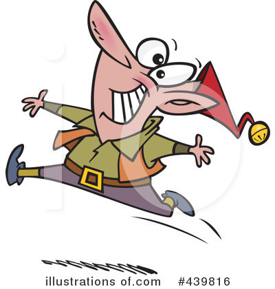 Royalty-Free (RF) Elf Clipart Illustration by toonaday - Stock Sample #439816