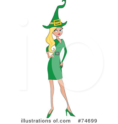 Royalty-Free (RF) Elf Clipart Illustration by peachidesigns - Stock Sample #74699