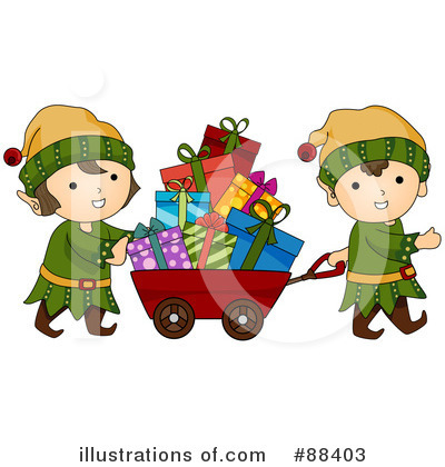 Royalty-Free (RF) Elf Clipart Illustration by BNP Design Studio - Stock Sample #88403