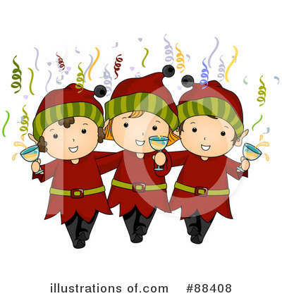 Royalty-Free (RF) Elf Clipart Illustration by BNP Design Studio - Stock Sample #88408