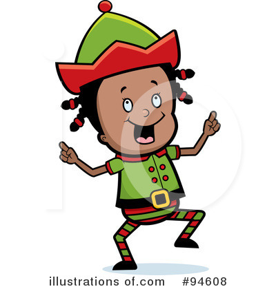 Royalty-Free (RF) Elf Clipart Illustration by Cory Thoman - Stock Sample #94608