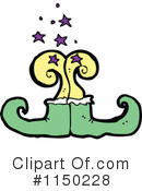 Elf Shoes Clipart #1150228 by lineartestpilot