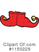 Elf Shoes Clipart #1150229 by lineartestpilot