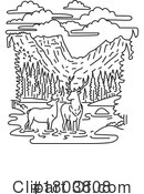 Elk Clipart #1803808 by patrimonio