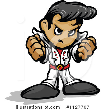 Royalty-Free (RF) Elvis Clipart Illustration by Chromaco - Stock Sample #1127707