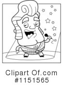 Elvis Clipart #1151565 by Cory Thoman