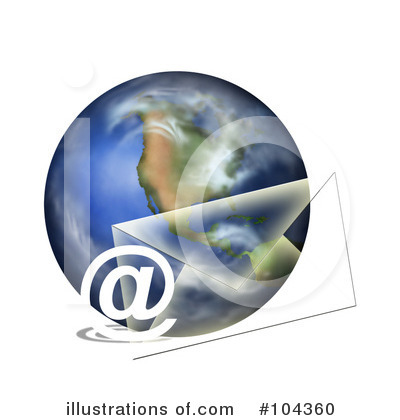 Royalty-Free (RF) Email Clipart Illustration by BNP Design Studio - Stock Sample #104360