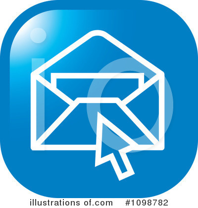 Royalty-Free (RF) Email Clipart Illustration by Lal Perera - Stock Sample #1098782