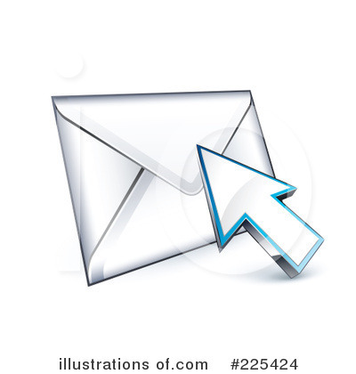 Royalty-Free (RF) Email Clipart Illustration by beboy - Stock Sample #225424