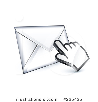Royalty-Free (RF) Email Clipart Illustration by beboy - Stock Sample #225425