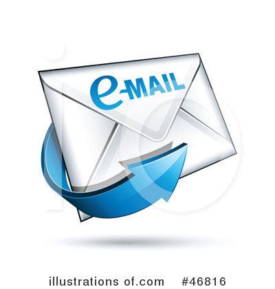 Royalty-Free (RF) Email Clipart Illustration by beboy - Stock Sample #46816
