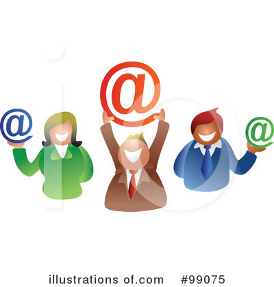 Royalty-Free (RF) Email Clipart Illustration by Prawny - Stock Sample #99075