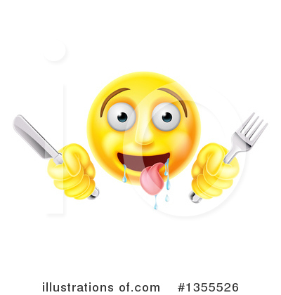 Eating Clipart #1355526 by AtStockIllustration