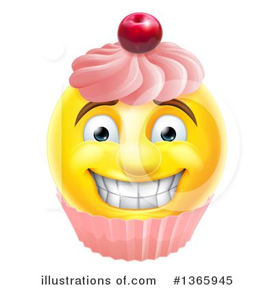 Cupcakes Clipart #1365945 by AtStockIllustration