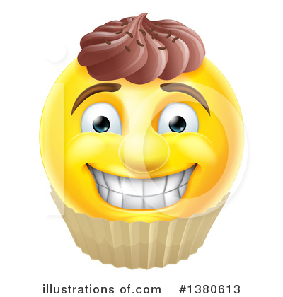 Cupcake Clipart #1380613 by AtStockIllustration