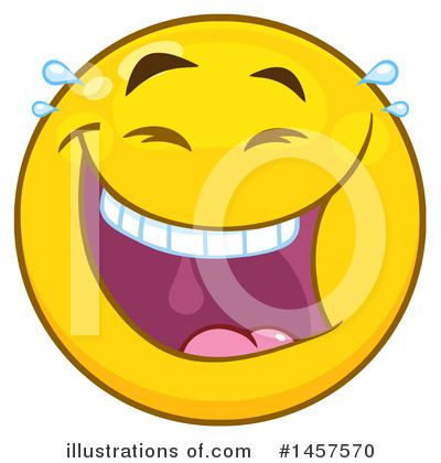 Smiley Clipart #1457570 by Hit Toon