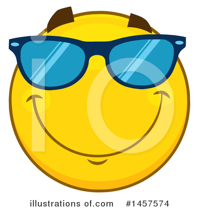 Smiley Clipart #1457574 by Hit Toon