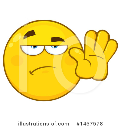 Emoticon Clipart #1457578 by Hit Toon