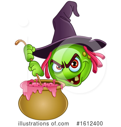 Witch Clipart #1612400 by yayayoyo