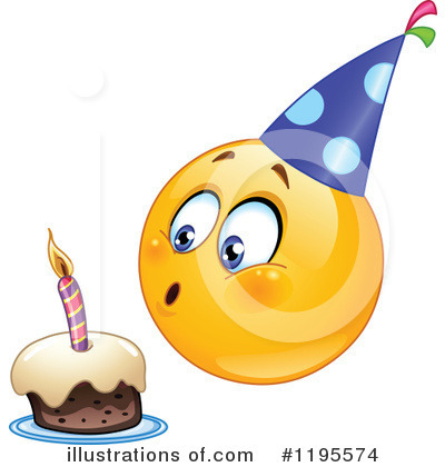 Birthday Cake Clipart #1195574 by yayayoyo