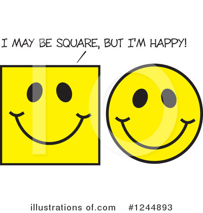 Happy Face Clipart #1244893 by Johnny Sajem