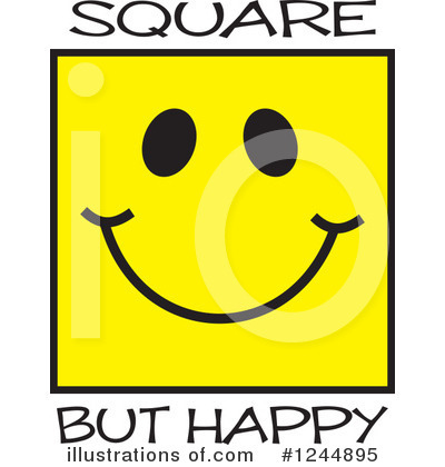 Happy Face Clipart #1244895 by Johnny Sajem