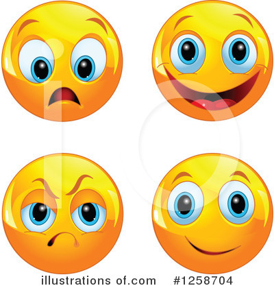 Emoticon Clipart #1258704 by Pushkin
