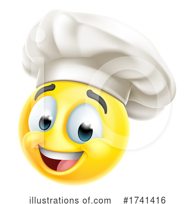 Chef Hat Clipart #1741416 by AtStockIllustration