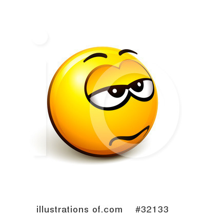 Royalty-Free (RF) Emoticon Clipart Illustration by beboy - Stock Sample #32133