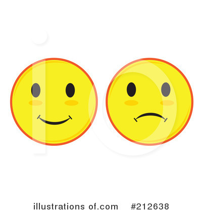 Royalty-Free (RF) Emoticons Clipart Illustration by Cherie Reve - Stock Sample #212638