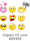 Emoticons Clipart #25458 by beboy