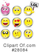 Emoticons Clipart #28084 by beboy