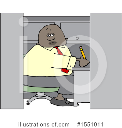 Royalty-Free (RF) Employee Clipart Illustration by djart - Stock Sample #1551011